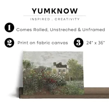 Rustic Farmhouse Canvas Print 24x36 - Boho Wall Art Decor