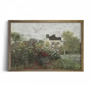 Rustic Farmhouse Canvas Print 24x36 - Boho Wall Art Decor