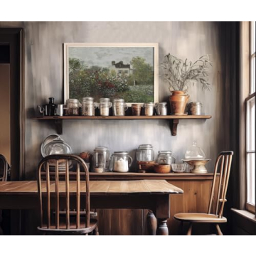 Rustic Farmhouse Canvas Print 24x36 - Boho Wall Art Decor