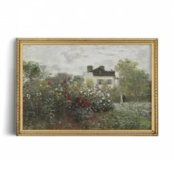 Rustic Farmhouse Canvas Print 24x36 - Boho Wall Art Decor