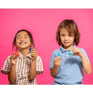 Lip Smacker Marvel Keychain Lip Balm for Kids - Spiderman & Captain America