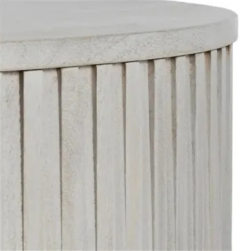 Kosas Home Maya Cocktail Table in Sunbleached Gray