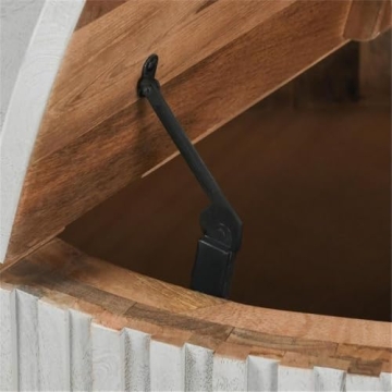 Kosas Home Maya Cocktail Table in Sunbleached Gray