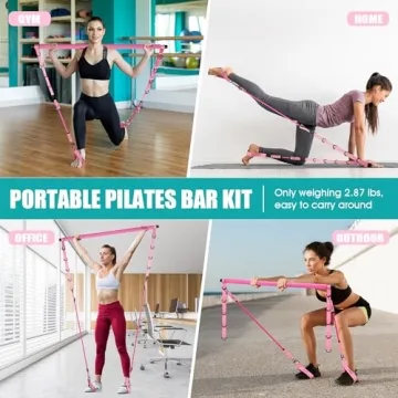 Pilates Bar Kit for Effective Leg Workouts