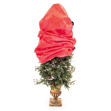 Upright Topiary Tree Storage Bag - 5 Foot Christmas Tree Storage Bag for Foyer Style Artificial Tree...