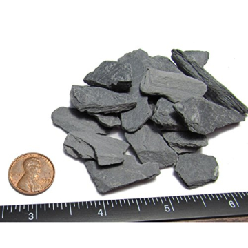 Natural Slate Stones for Mini Gardens and Aquariums