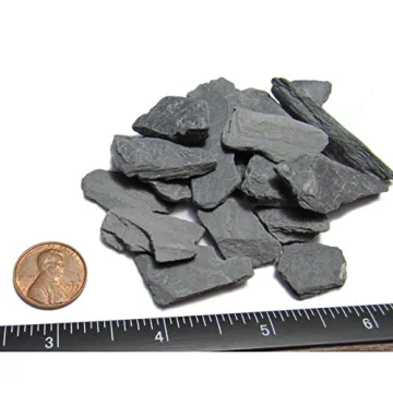 Natural Slate Stones for Mini Gardens and Aquariums