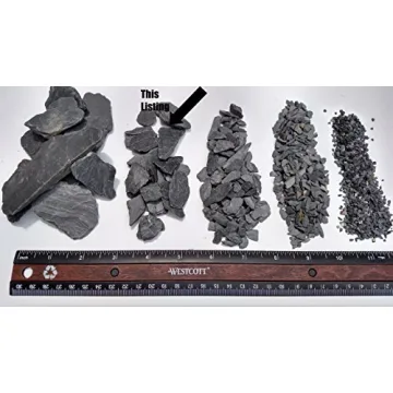 Natural Slate Stones for Mini Gardens and Aquariums