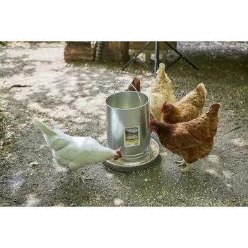 Durable 30 lb Hanging Poultry Feeder for Chickens