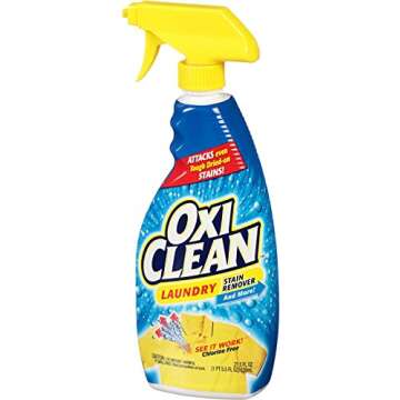 Oxi Clean Laundry Stain Remover Spray 21.5 oz Pack of 3