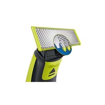 Philips OneBlade 2 Stainless Steel Replacement Blades for Face, Compatible with All OneBlade Beard Trimmers, Body Groomers, Electric Razors (Model QP220/50)