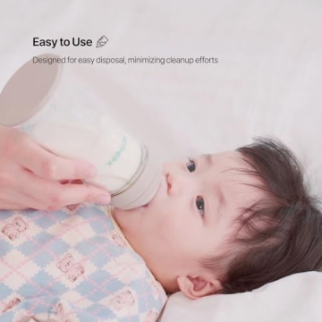 BPA Free Baby Bottle Liners - Convenient & Safe 8oz