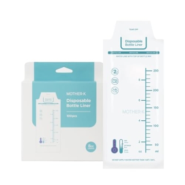 BPA Free Baby Bottle Liners - Convenient & Safe 8oz