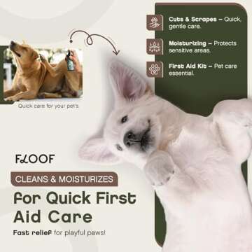 Hypochlorous Acid Spray for Dog Skin Relief & Healing