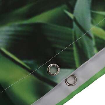 Custom Home Decor Christmas Decoration Background Fabric Shower Curtain European Style Bathroom Curtain Waterproof 72"x72" / 180 x 180cm (Christmas Tree)