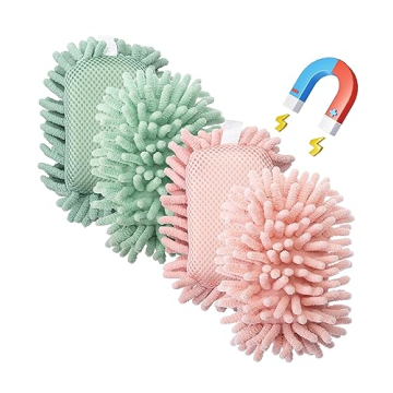 Mr. Pen Magnetic Microfiber Shag Erasers 4 Pack