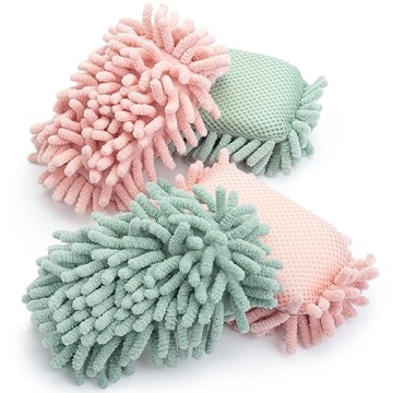 Mr. Pen Magnetic Microfiber Shag Erasers 4 Pack