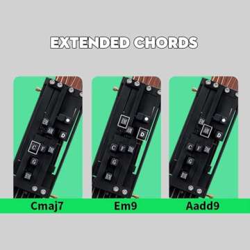 Guitar Chord Presser, Guitar Chord Helper, Guitar Chord Trainer for Beginners, Guitar Learning Tools...
