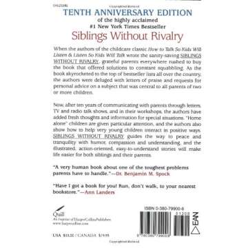 Siblings Without Rivalry: A Guide to Harmonious Family Life