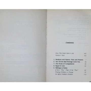 Siblings Without Rivalry Book for Peaceful Family Dynamics