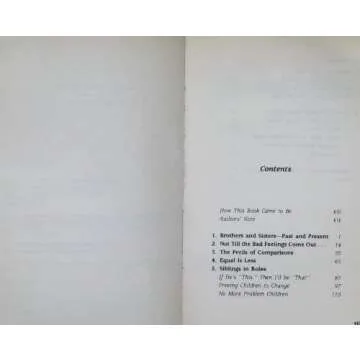 Siblings Without Rivalry Book for Peaceful Family Dynamics