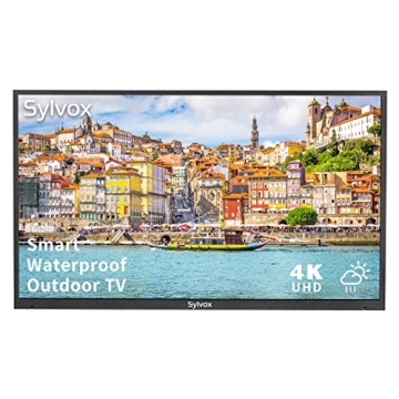 SYLVOX 55 inch Outdoor Smart Television for All Weather Enjoyment