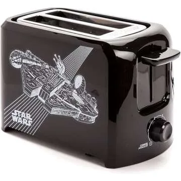 Star Wars LSW-21CN 2-Slice Toaster,Black