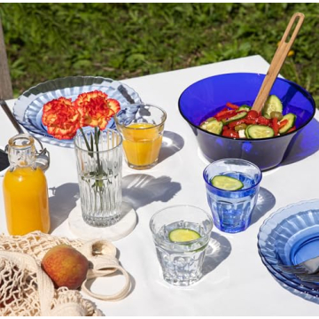 Duralex-Picardie Marine Blue Glass Set of 4 Tumblers