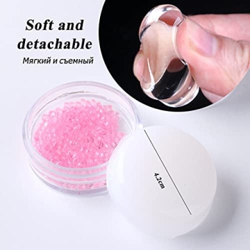 Jelly Nail Art Stamper for Beautiful French Nails