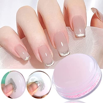 Jelly Nail Art Stamper for Beautiful French Nails