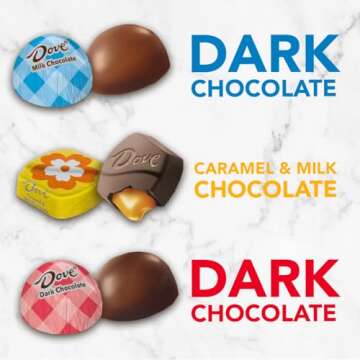 DOVE Easter Assorted Chocolate Candy Springtime Mix, 22.6 oz