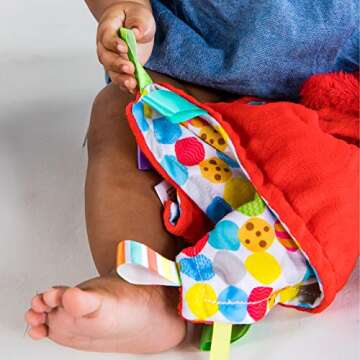 Bright Starts Sesame Street Snuggles Baby Blanket for Infants