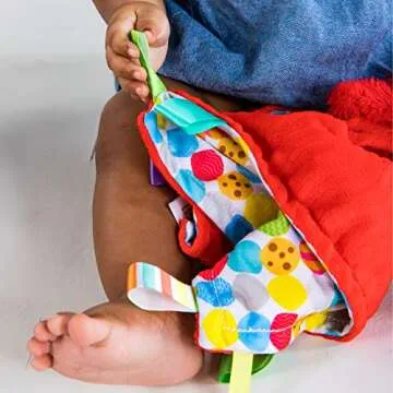 Bright Starts Sesame Street Snuggles Baby Blanket for Infants