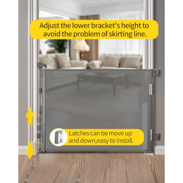 dearlomum Retractable Baby Gate – Safety & Convenience Combined