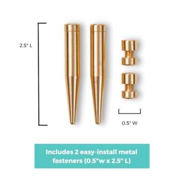 Wexel Art Floating Tabletop Frame, 5x7-Inch Art & Photos, Gold Hardware