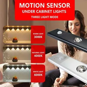 Under Cabinet Lights with Unique Waveform LED Design