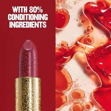 Revlon Super Lustrous Lipstick, Creamy Formula For Soft, Fuller-Looking Lips, Moisturized Feel, 801 After Glow, 0.15 oz