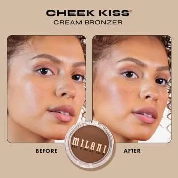 Milani Cheek Kiss Cream Bronzer - 130 Spicy Season: Flawless Finish for Every Skin Tone