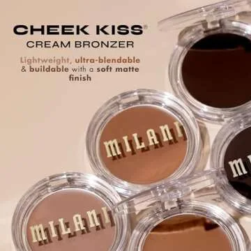 Milani Cheek Kiss Cream Bronzer - 130 Spicy Season for All Skin Types