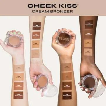 Milani Cheek Kiss Cream Bronzer - 130 Spicy Season for All Skin Types