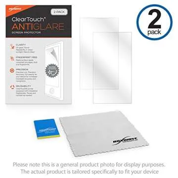 BoxWave Screen Protector Compatible with NetAlly EtherScope nXG - ClearTouch Anti-Glare (2-Pack), Anti-Fingerprint Matte Film Skin for NetAlly EtherScope nXG