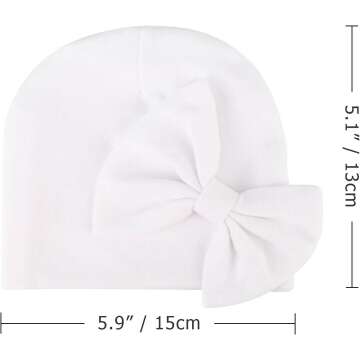 Stylish BQUBO Baby Beanie & Mittens Set for Girls