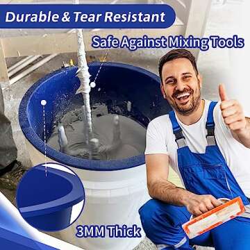 Durable Reusable 5 Gallon Bucket Liner for All Tasks