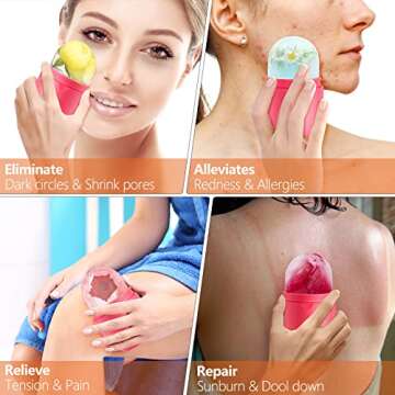 Ice Roller for Face - Homgaty Silicone Beauty Tool