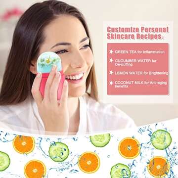 Ice Roller for Face - Homgaty Silicone Beauty Tool