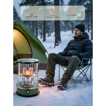 10,000 BTU Kerosene Heater - Indoor & Outdoor Use