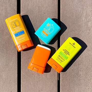 MDSolarSciences Mineral KidStick SPF 40, Sunscreen Stick for Kids, Hypoallergenic, Water-Resistant Formula Glides on Smoothly, Protects Skin with Zinc Oxide, 0.4 Oz