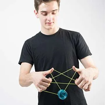 Yomega Maverick - Professional Aluminum Metal Yoyo for Kids and Beginners with C Size Ball Bearing for Advanced yo yo Tricks and Responsive Return + Extra 2 Strings & 3 Month Warranty (Purple)