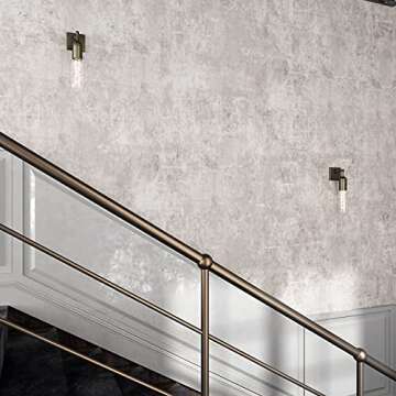 VEELIKE Neutral Concrete Wallpaper Peel and Stick Boho Concrete Contact Paper for Walls Countertop Waterproof 118''x32'' Wide Removable Adhesive Cement Vinyl Wallpaper for Bedroom Bathroom Living Room