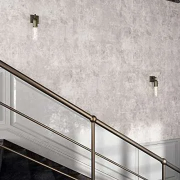 VEELIKE Neutral Concrete Wallpaper Peel and Stick Boho Concrete Contact Paper for Walls Countertop Waterproof 118''x32'' Wide Removable Adhesive Cement Vinyl Wallpaper for Bedroom Bathroom Living Room